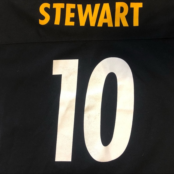 Kids Pittsburgh Steelers NFL Stewart #10 Jersey L - Picture 6 of 8